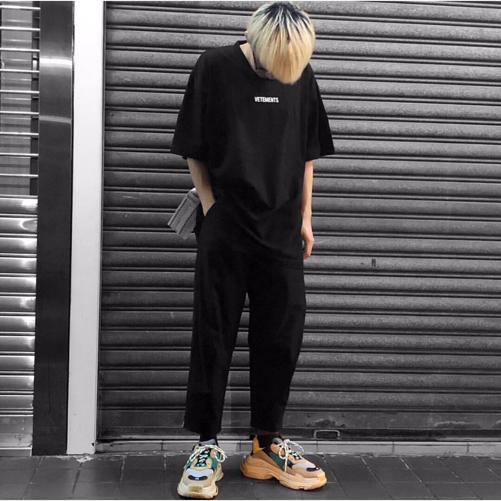 ™[STREETWEAR HANOI] - Áo tee VETEMENTS BASIC T-shirt 2021 full tag túi, áo thun vetements