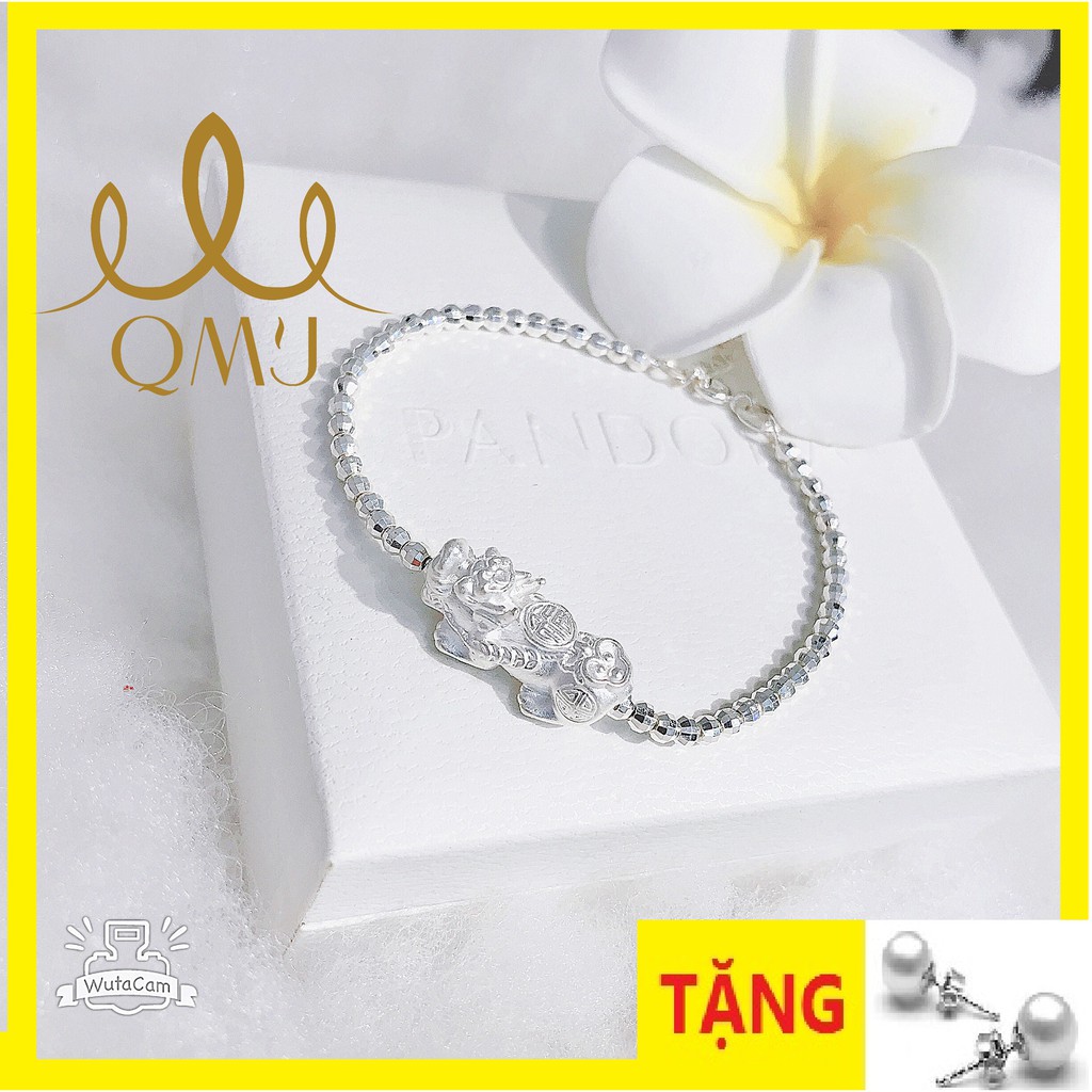 - lắc tay tỳ hưu bạc 925 cao cấp, bạc chuẩn 100%