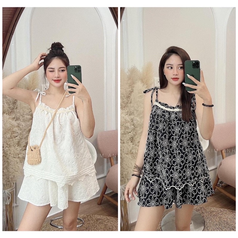 Set 2S Hoa Thêu N.G.N