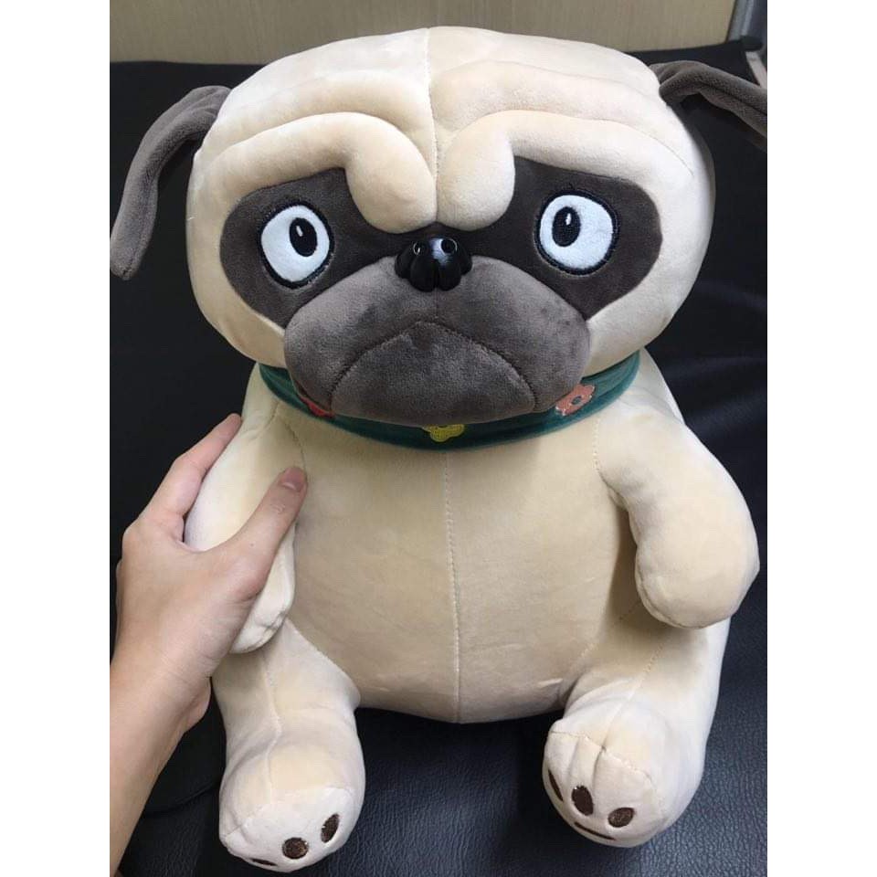 Gấu bông chó pug mặt xệ cáu kỉnh kích thước 30-40-50cm Bueno store