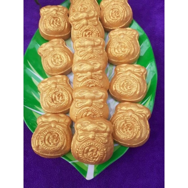 Khuôn trung thu,bánh dứa,bánh trôi,xôi hoa đậu túi tiền chữ Lộc 50gr