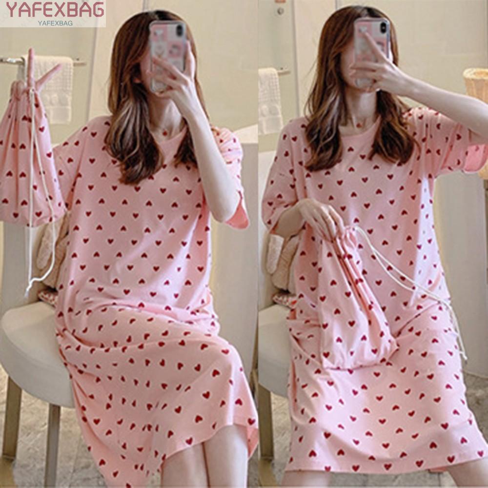 Đầm Ngủ Tay Ngắn Hoạ Tiết Hoạt Hình Cho Phái Nữ | BigBuy360 - bigbuy360.vn