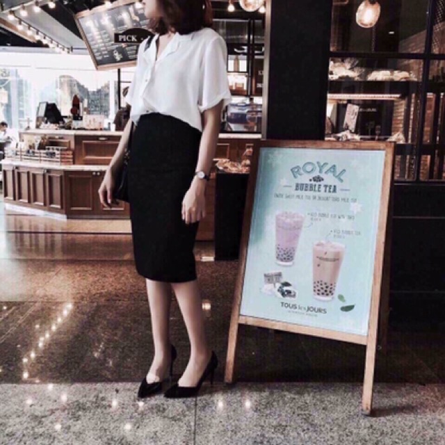 CHÂN VÁY BÚT CHÌ CÔNG SỞ | BigBuy360 - bigbuy360.vn