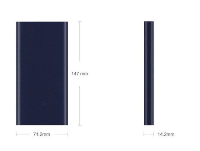 Sạc dự phòng Xiaomi Gen 2S 10.000mAh(model:PLM09ZM)