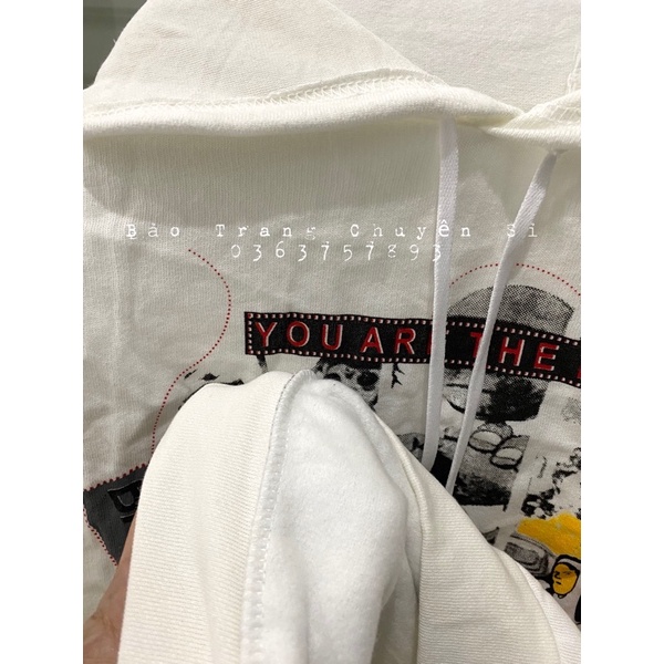 [CÓ ẢNH THẬT] Áo Hoodie Hình Chất Nỉ Da Cá Dày Mịn Form Thụng Unisex Nam Nữ 3 Màu ( có Sỉ) | BigBuy360 - bigbuy360.vn