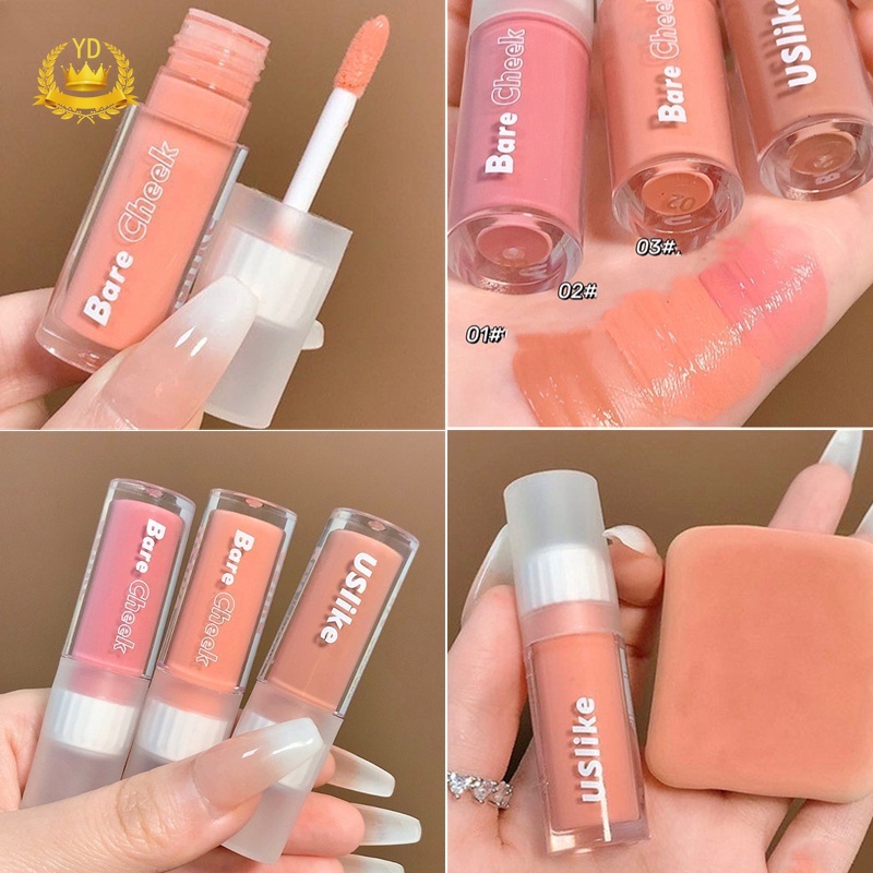 Phấn Má Hồng Dạng Lỏng Lâu Trôi Chống Thấm Nước Không Phai Màu Sắc Tự Nhiên