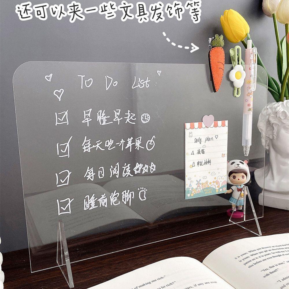 ELEGANT Bảng Ghi Chú Không Khung Có Thể Xóa Được Tiện Dụng Cho Văn Phòng / Trường Học