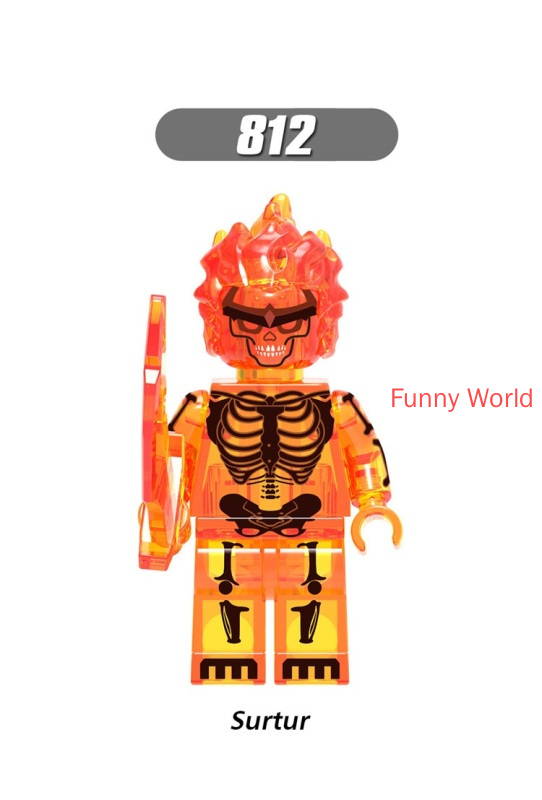 Đồ Chơi Lắp Ráp Nhân Vật Siêu Anh Hùng Marvel X0185