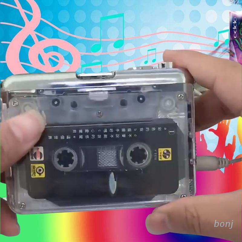 Máy Nghe Nhạc MP3 Băng Cassette Sang MP3 Type-c Hỗ Trợ Windows XP Vista, Windows 7