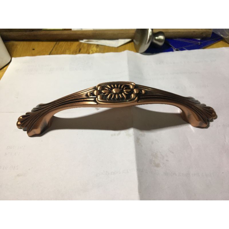 Tay cầm kim loại cổ điển 12cm