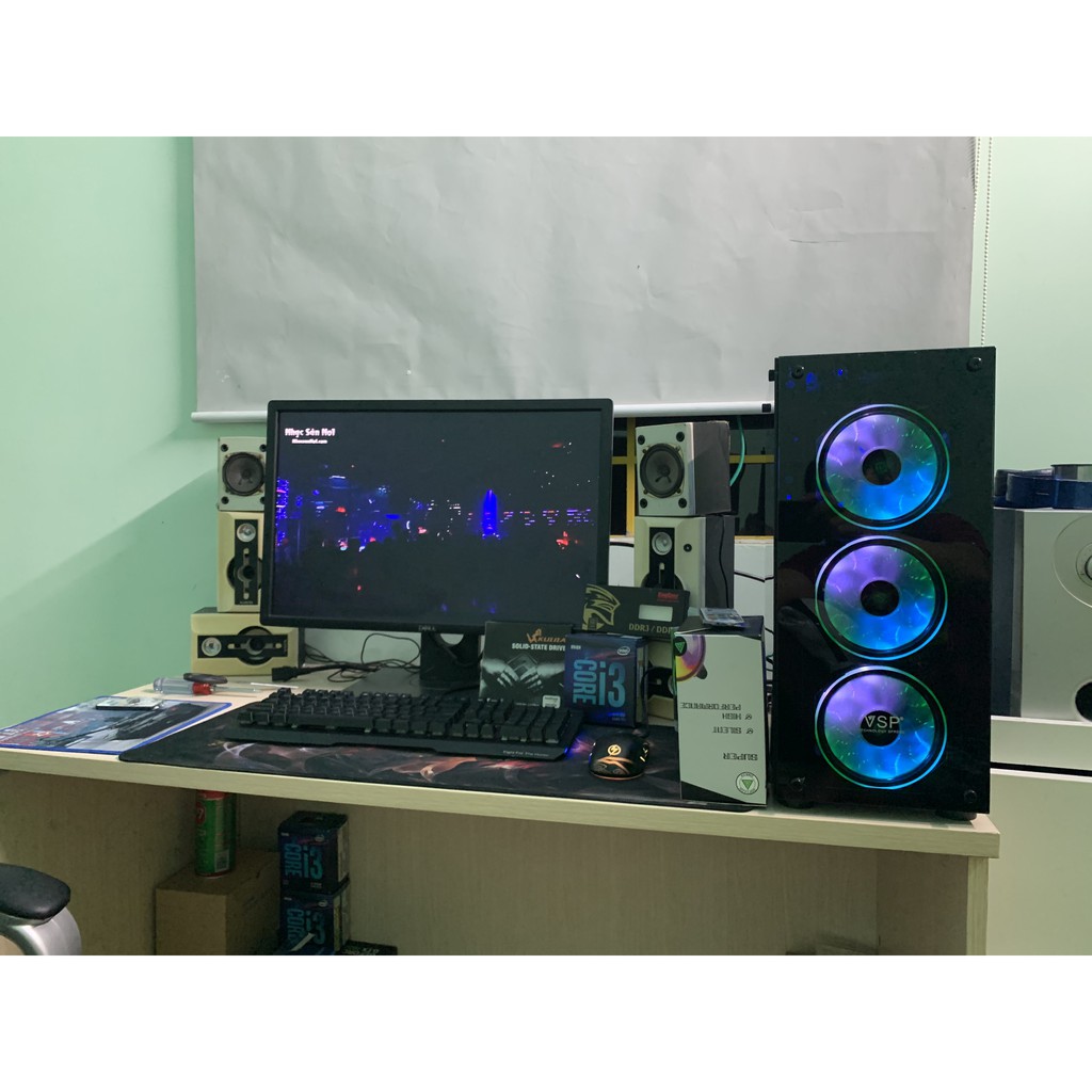 Bộ PC chiến game PUPG, Liên minh, fifa, GTA 5, CSgo... và đồ họa render kèm màn hình 24 inch IPS đẹp | BigBuy360 - bigbuy360.vn