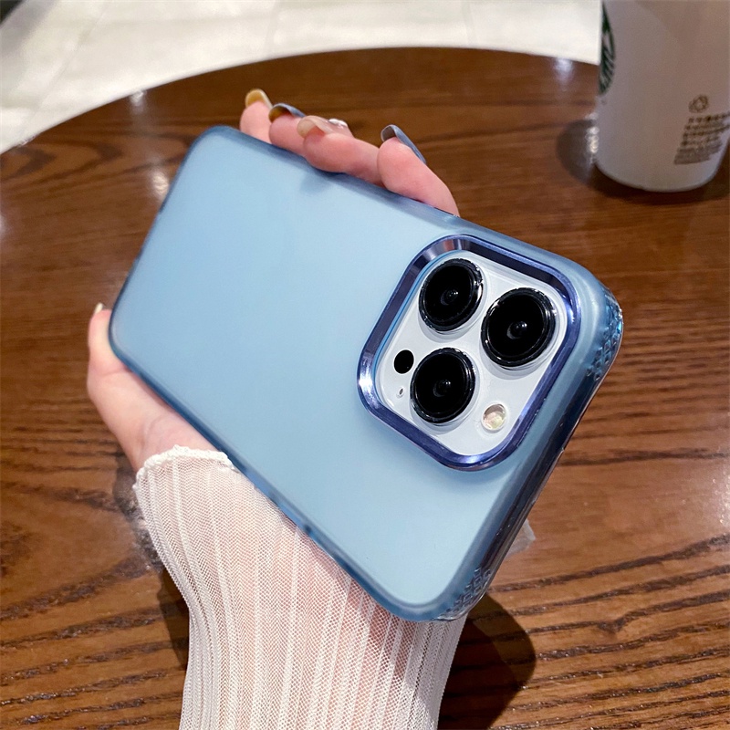 Ốp Điện Thoại Silicone Mềm Nhám Chống Sốc Cao Cấp Cho iPhone 13 12 Pro Max