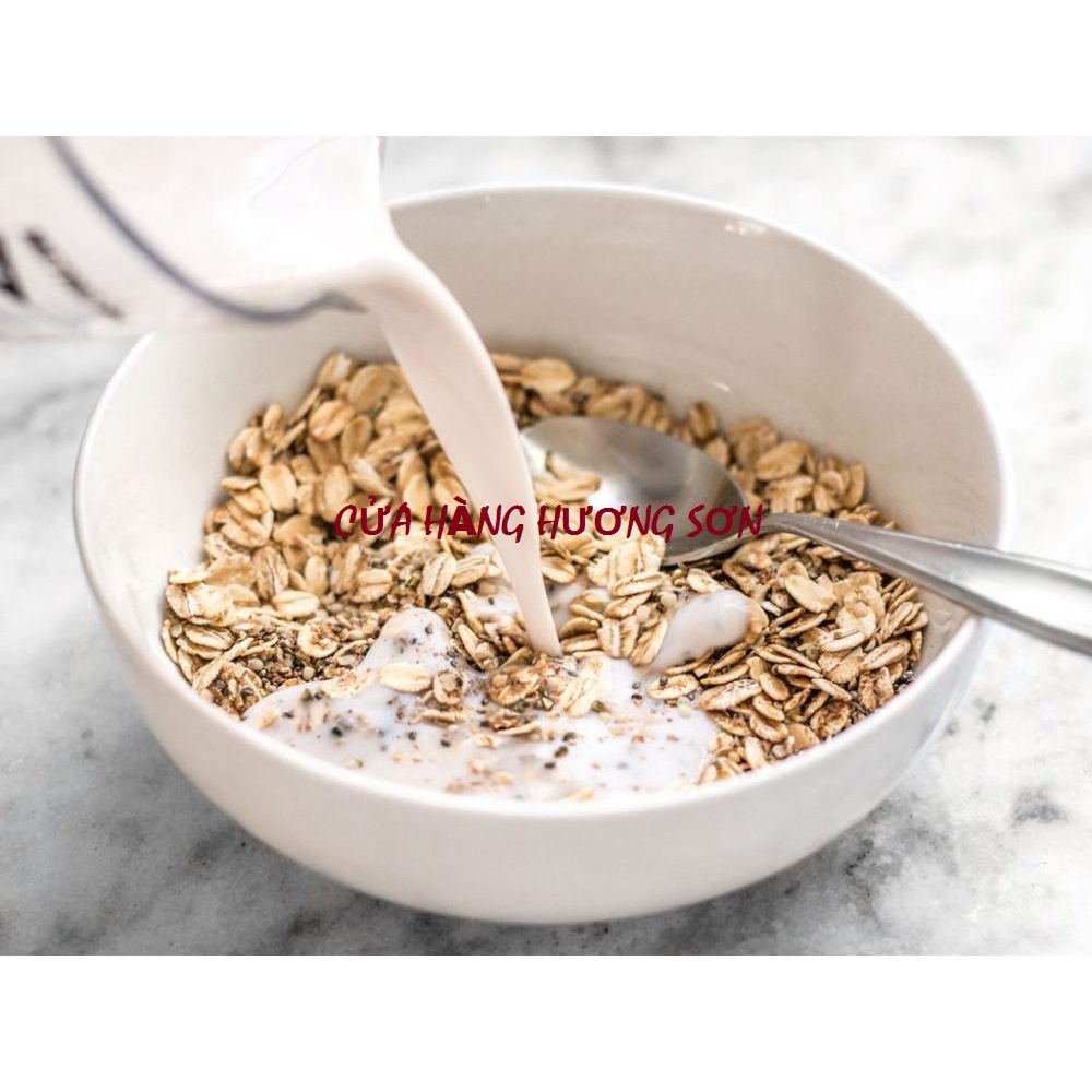 YẾN MẠCH OATS NHẬP KHẨU TỪ CANADA - THỰC PHẨM ĂN DẶM CHO BÉ, HỖ TRỢ NGƯỜI GIẢM CÂN (GÓI 500GR)