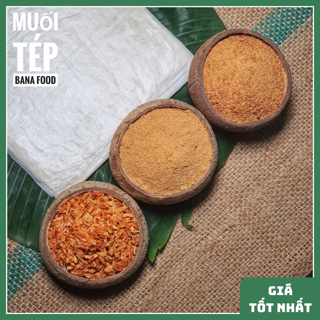 Muối tép nguyên con - muối tây ninh