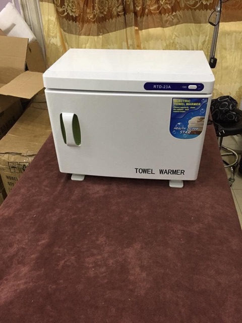 Tủ hấp khăn Spa và vòm ánh sáng