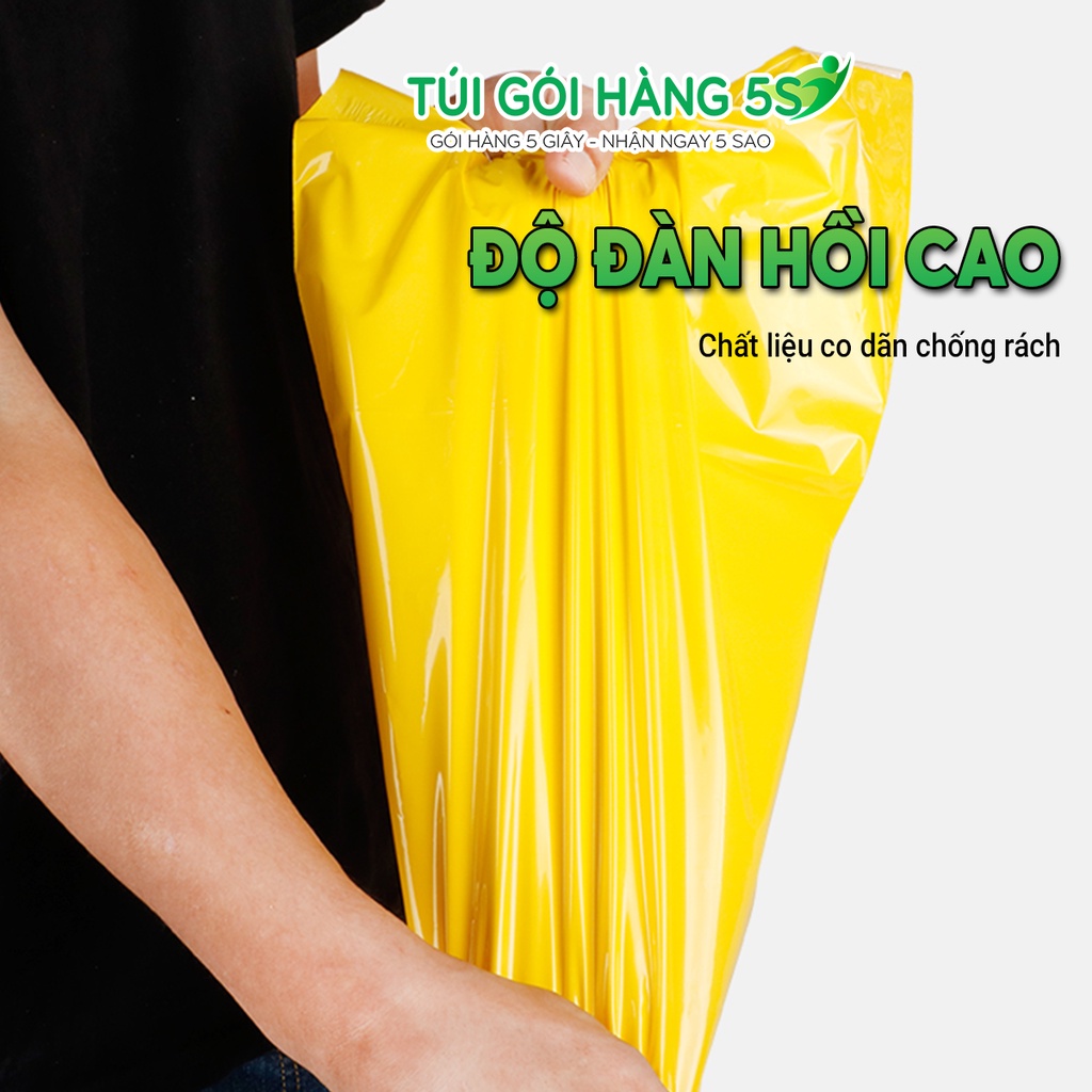 Túi Đóng Hàng, Túi Gói Hàng Niêm Phong Keo Tự Dính 5S Kích Thước 38x52cm