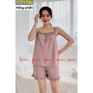 Bộ cotton Nhật 2 dây Cardina cao cấp