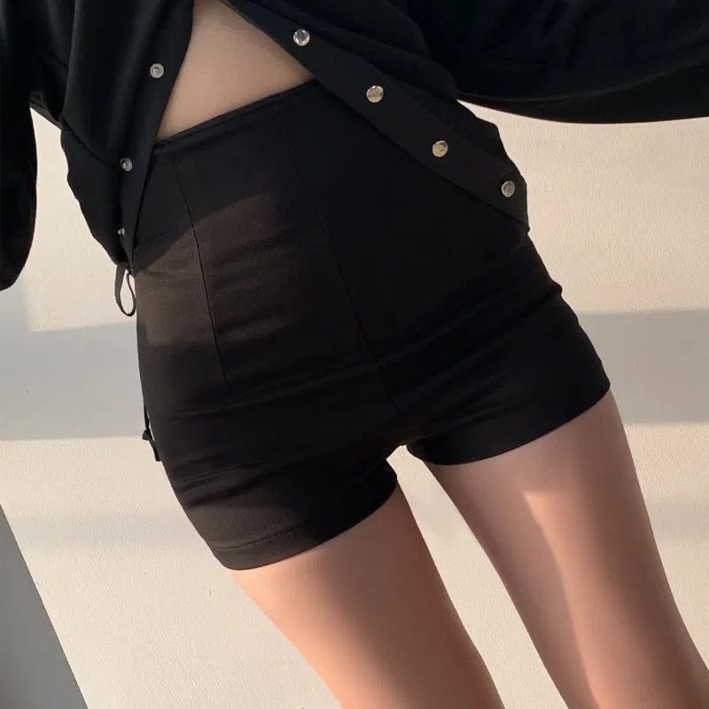 [MURIOKI] One Quần Short Lưng Cao Co Dãn Tốt Plus size Cho Nữ