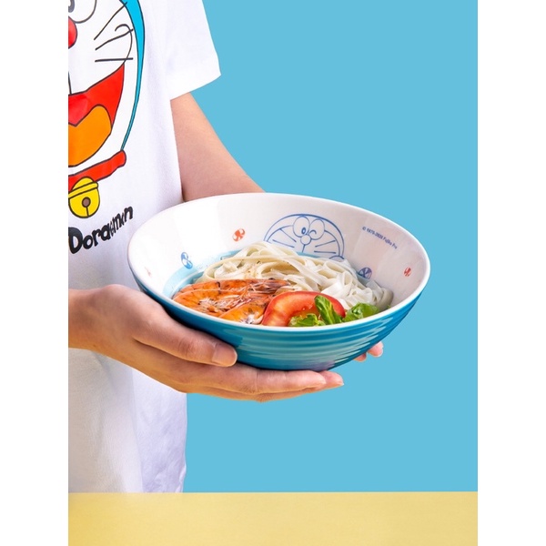 Bát tô Doraemon bát Doremon Bát ăn mì Doraemon Doremon
