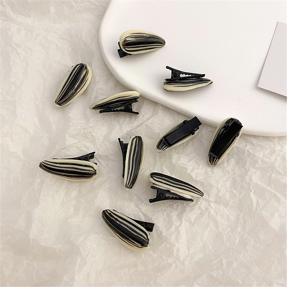 Set 10 Kẹp Tóc Nữ Đính Hạt Dưa Hấu Đáng Yêu