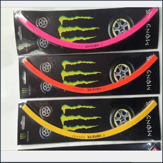 Dán vành xe máy Monster / Racing Boy 7 màu
