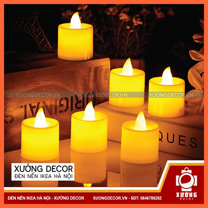 NẾN LED ĐIỆN TỬ NHẤP NHÁY GIẢ LỬA -  MINI CANDLE