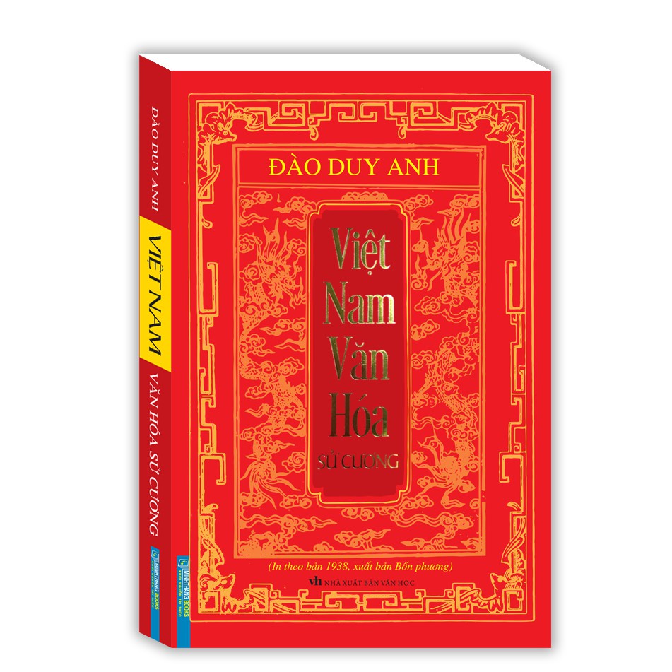 Sách - Việt Nam văn hóa sử cương (in theo bản 1938 , xuất bản Bốn Phương) Tặng Kèm Bookmark