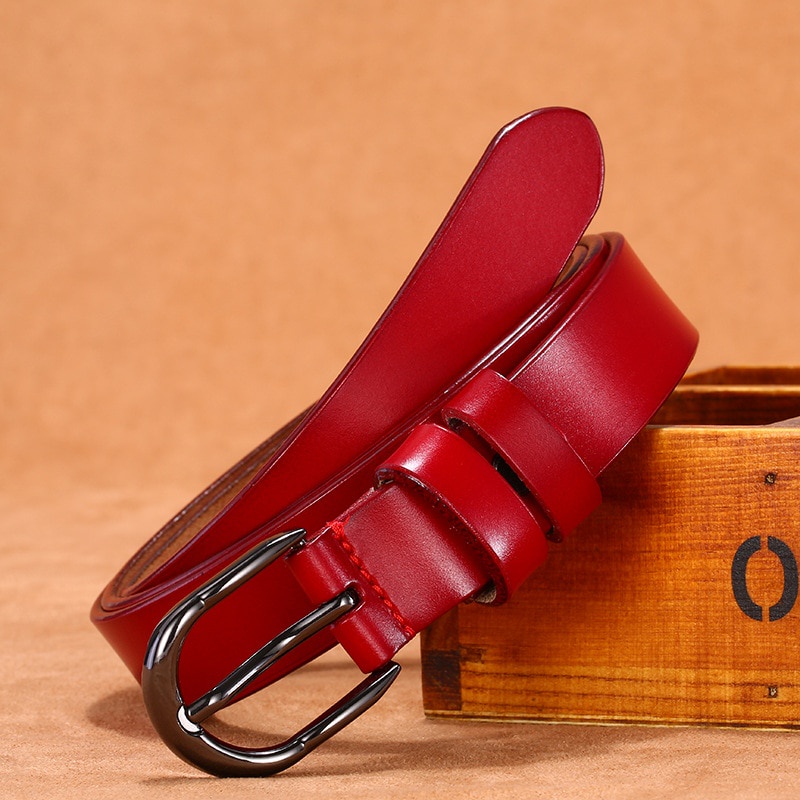 Thắt lưng da bò 115cm sang trọng cho nữ