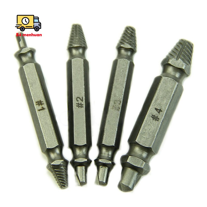 BITS Bộ 4 Mũi Khoan # 1 # 2 # 3 # 4