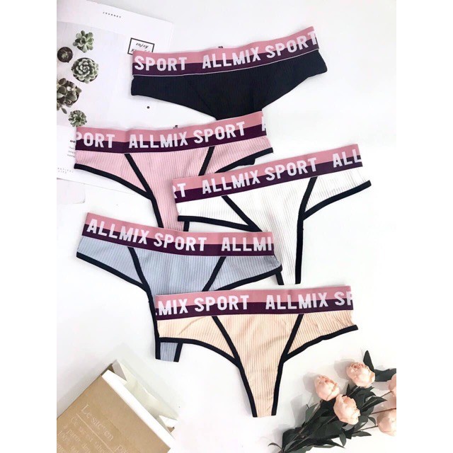 ♥️ Quần Lót Nữ ♥️ Quần Lót Lọt Khe Thể thao ALLMIX SPORT rất phong cách nhé