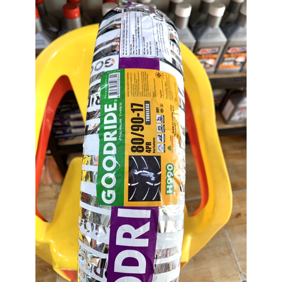 Vỏ Goodride không ruột H969 size 70/90-17.80/90-17 nhập khẩu thái lan