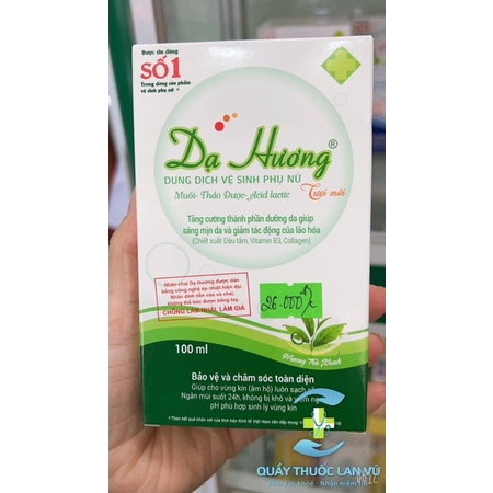 Vệ sinh phụ nữ Dạ Hương