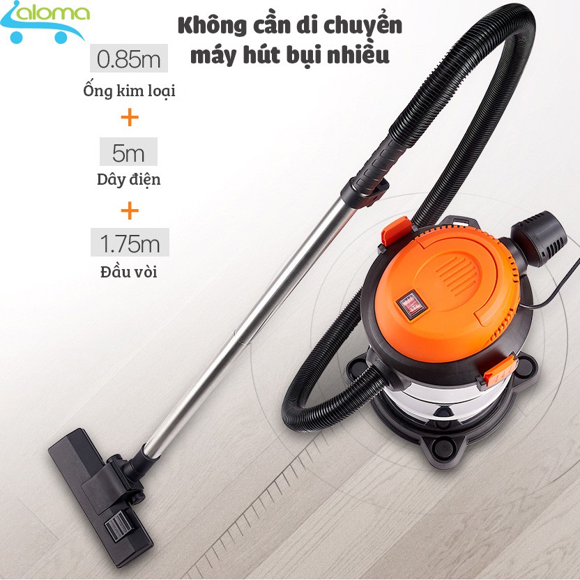 Máy hút bụi gia đình và công nghiệp 1200W Zangzi XC-99 hút khô hút ướt thổi gió cho gia đình khách sạn văn phòng