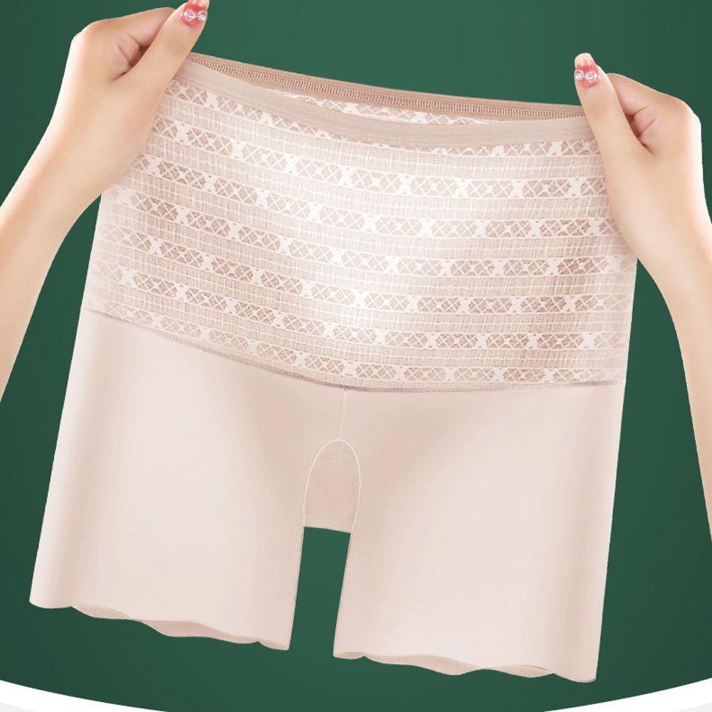 OCEANMAP Quần Lót An Toàn Lưng Cao Plus Size Cho Nữ
