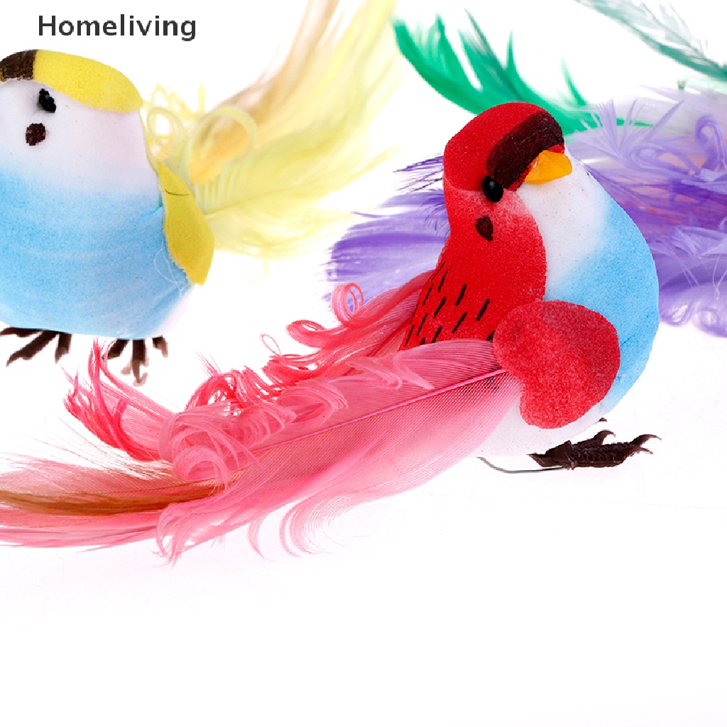 Chim Giả Bằng Xốp Nhiều Màu Trang Trí Sân Vườn