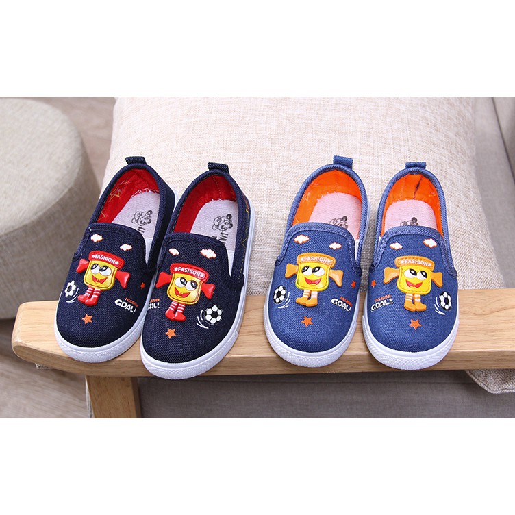 [Rẻ Vô Địch] Giày Lười Jean Cho Bé G93