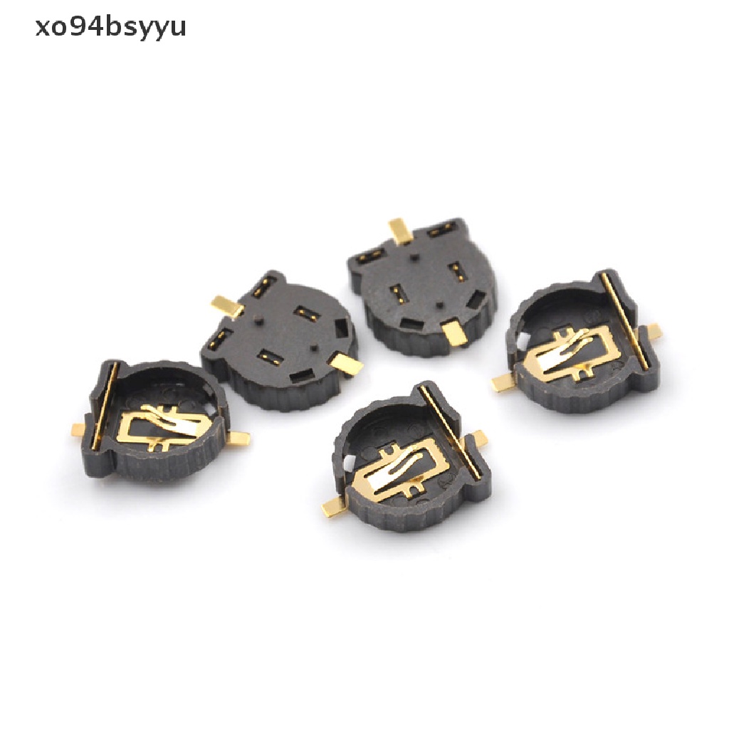 [xo94bsyyu] 5pcs/set BS-1220-2 battery holder CR1220 coin cell holders SMD 1220 battery Hot .