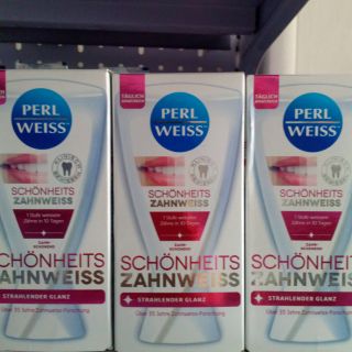 Kem đánh răng tẩy trắng răng Perl weiss hàng Đức