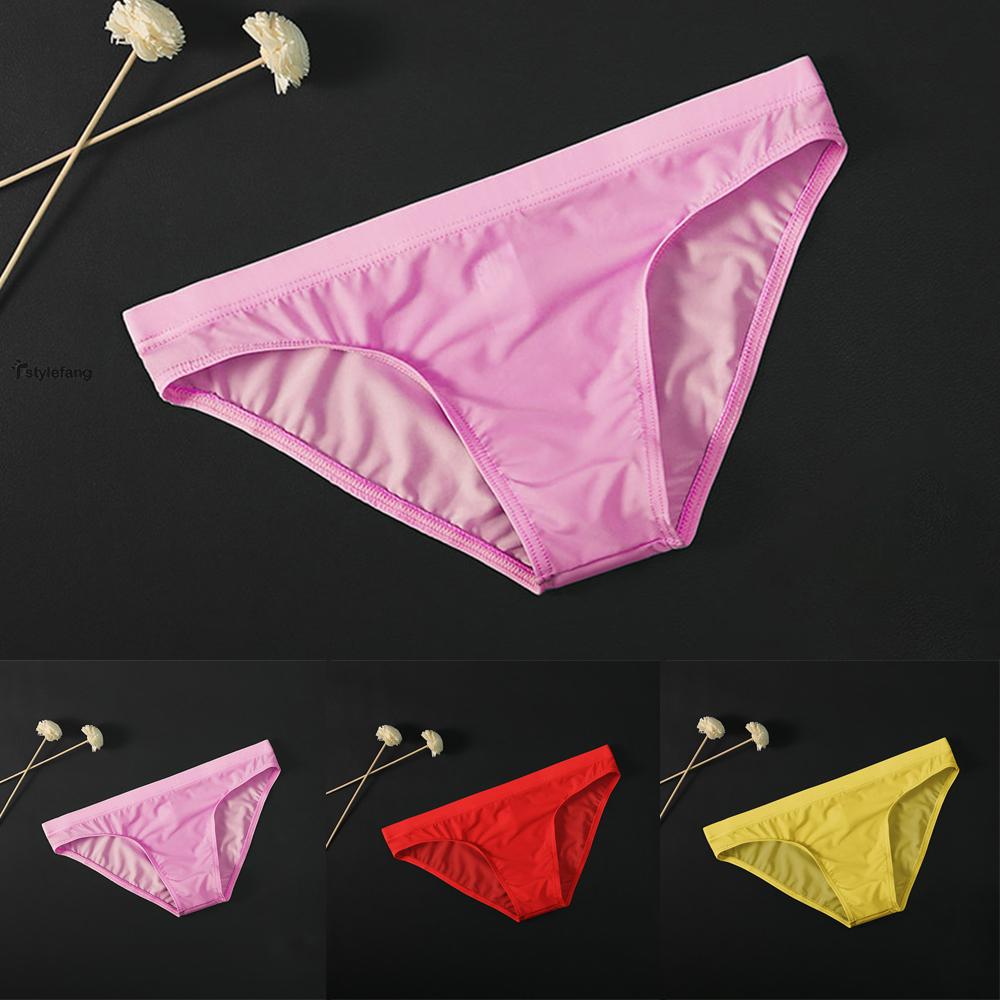 Quần lót chất liệu lụa bóng siêu quyến rũ dành cho nam