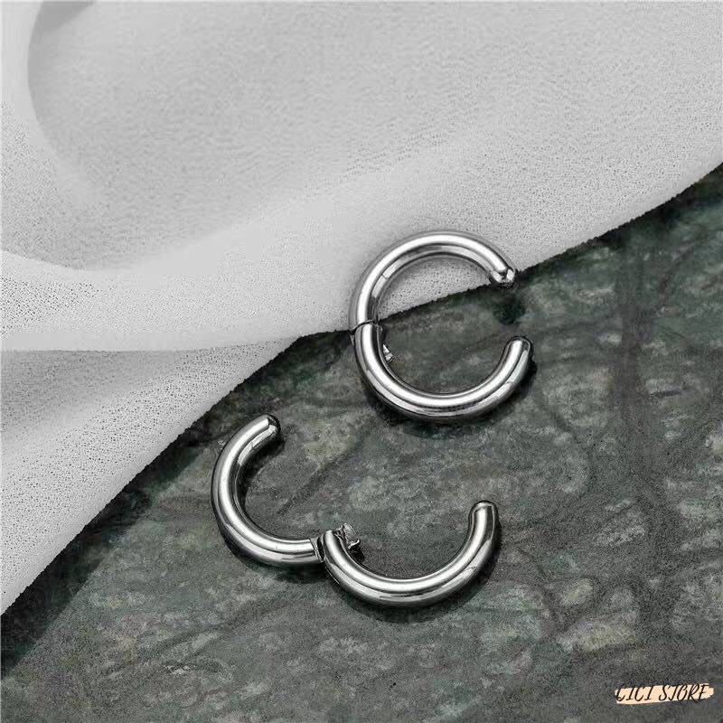 Khuyên Tai Nam Không Cần Bấm Lỗ GIÁ 1 CHIẾC, Khuyên Kẹp Vành Tai GD Cực Chất - Maxshopdoc