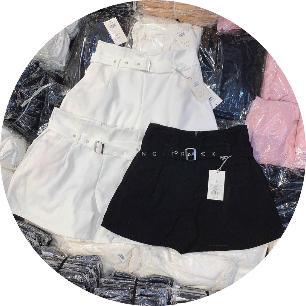 Quần short - quần đùi tuyết mua lưng cao tặng kèm thắt lưng - Q09