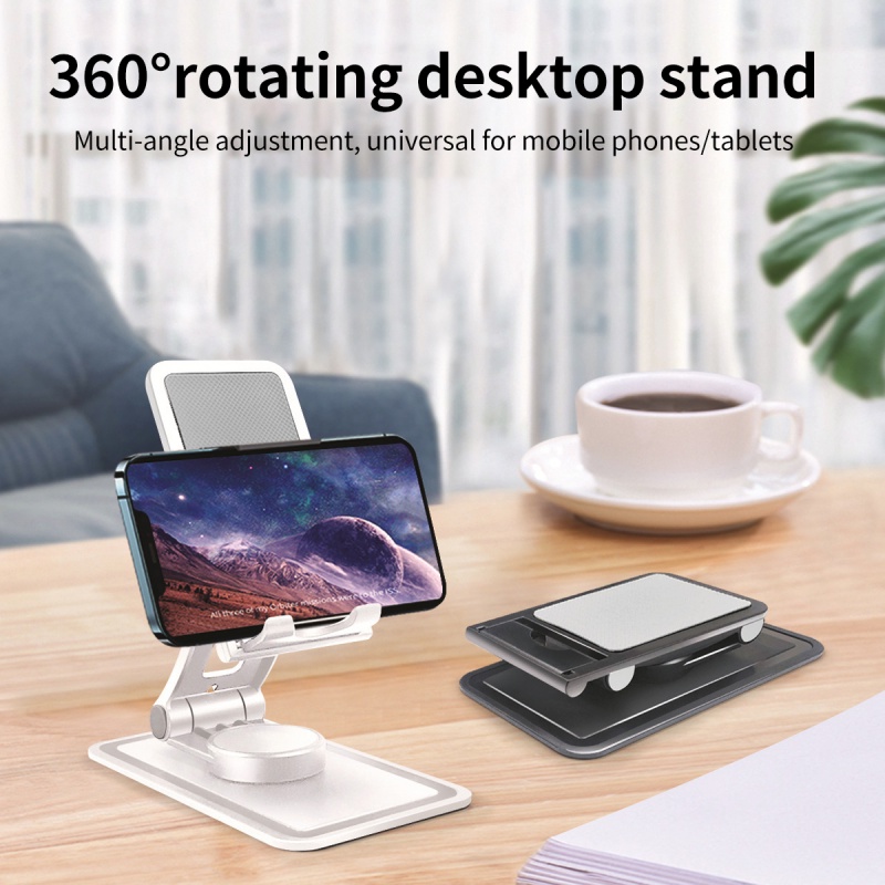 Giá đỡ điện thoại HDOORLINK để bàn xoay 360 độ tiện dụng