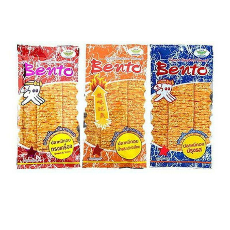 Mực bento Thái Lan đủ vị gói 6g
