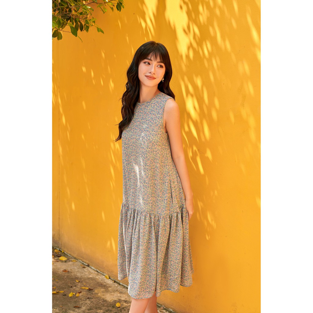 OLV - Đầm hoa Pansy Mini Flower Dress
