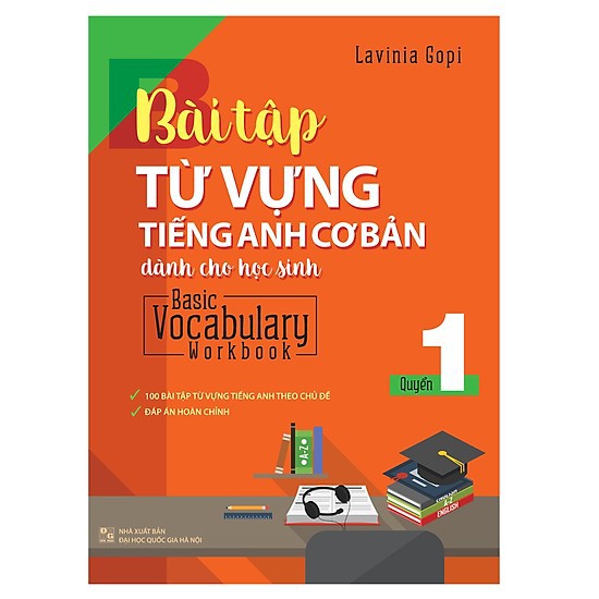 Sách Basic Vocabulary - Bài Tập Từ Vựng Tiếng Anh Cơ Bản Dành Cho Học Sinh