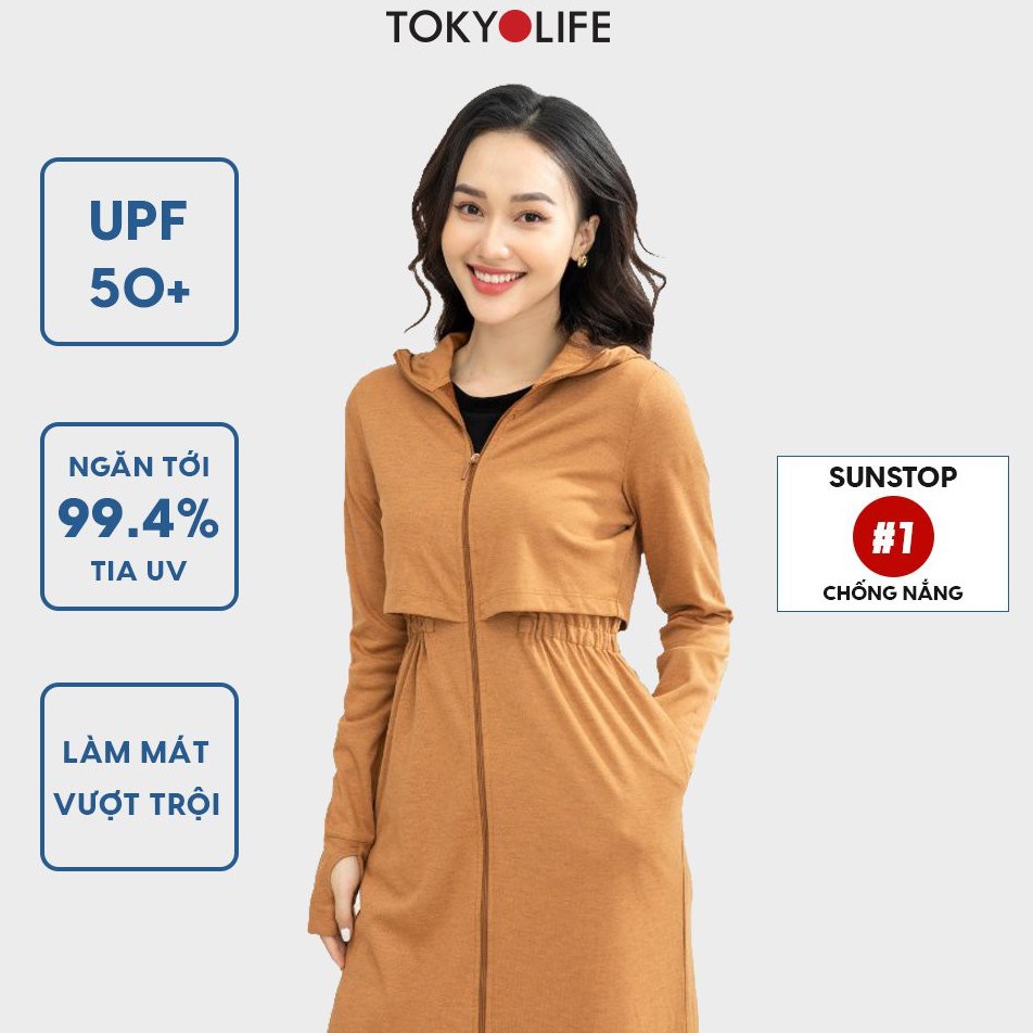 Áo khoác chống nắng TOKYOLIFE UV Master Nữ dáng dài F9UVC011I