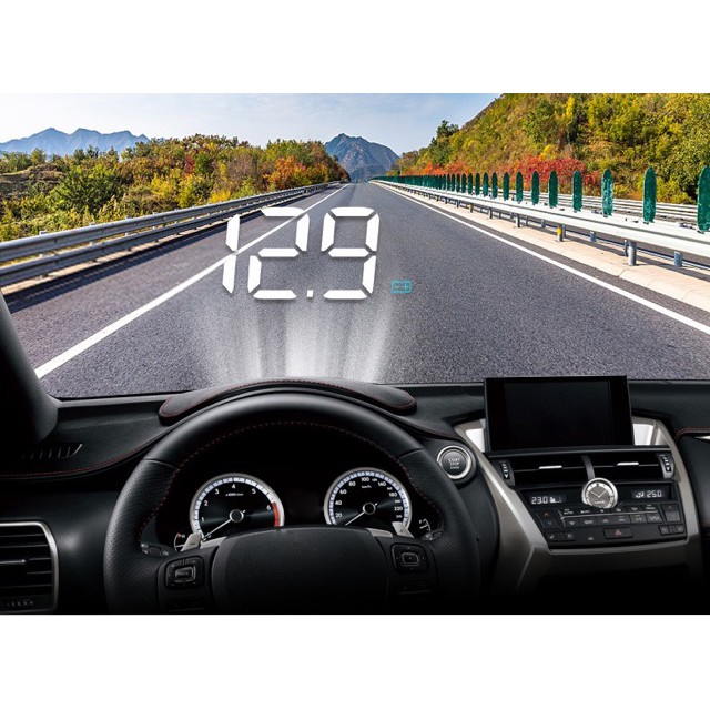 ⚡️FLASH SALE⚡️ Thiết bị hiển thị tốc độ trên kính lái HUD dành cho ô tô xe hơi sử dụng cổng OBD2 tiện lợi và hiện đại