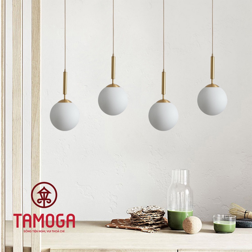 Đèn thả trần hình quả cầu tròn DT 5008