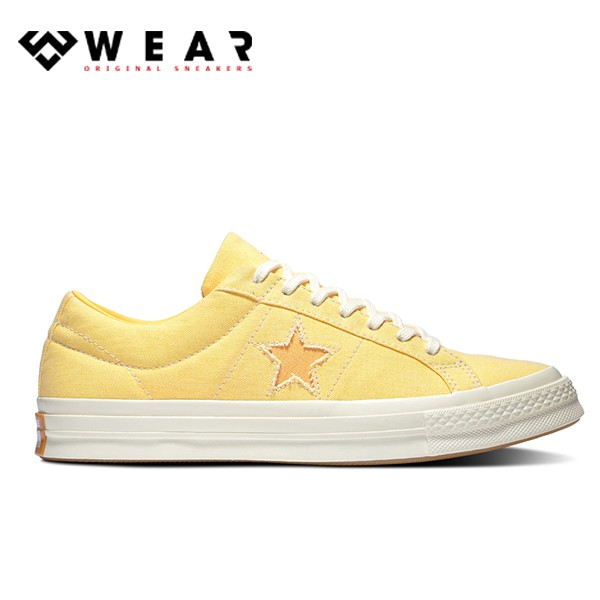 Giày Sneaker Unisex Converse One Star Sunbaked Butter Yellow Men Shoes - 164358C