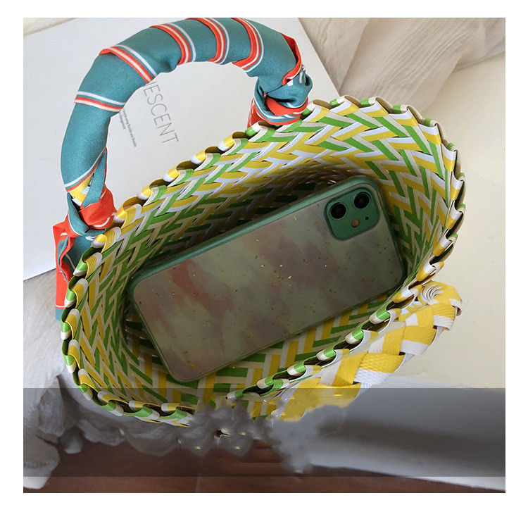 Túi xách đan cói phong cách mùa hè thời trang xinh xắn cho nữ